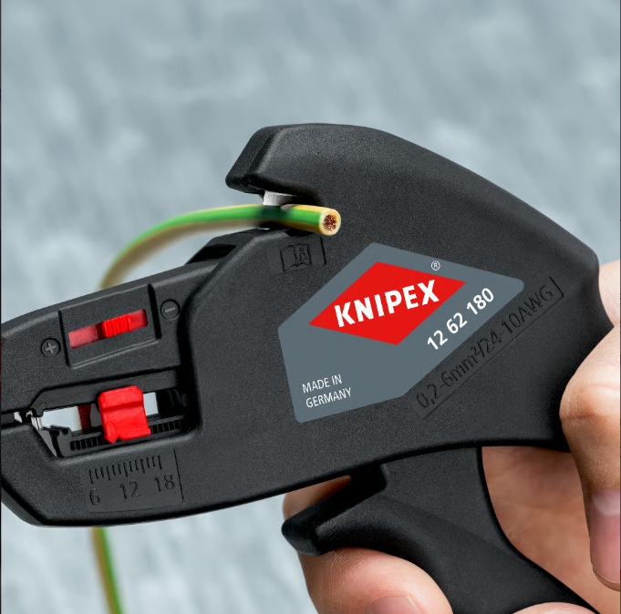 德國製 K牌 KNIPEX 自動絕緣導線剝線鉗 德國製 K牌 KNIPEX 自動絕緣導線剝線鉗