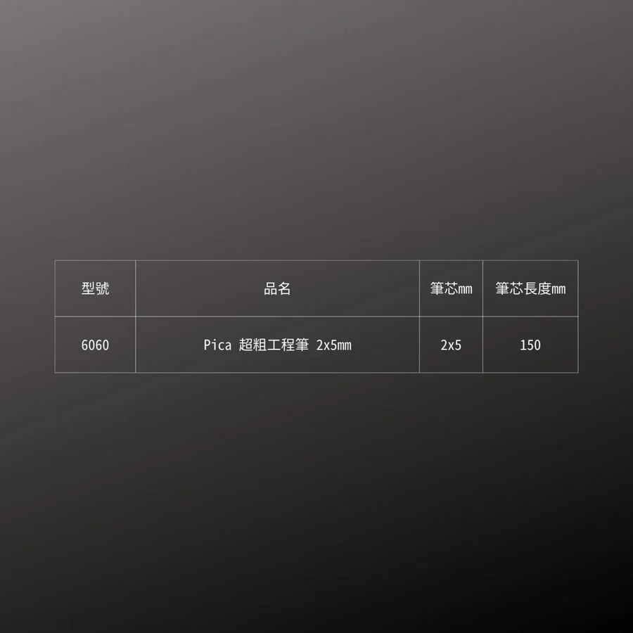 德國 PICA 6060 超粗工程筆 2x5mm 吊卡包裝 6060/SB 記號筆 工程筆 德國 PICA 6060 超粗工程筆 2x5mm 吊卡包裝 6060/SB 記號筆 工程筆