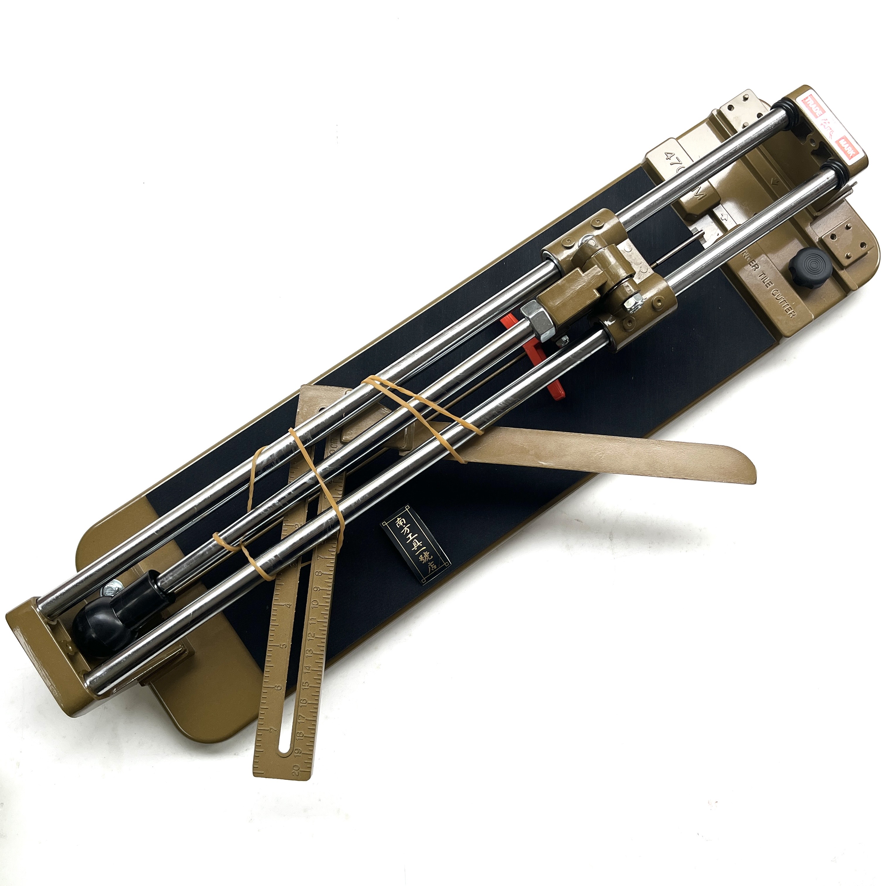 台灣製 花鹿雙管磁磚切台 640mm 540mm 470mm 磁磚切台 太裕切台  培林迴轉刃