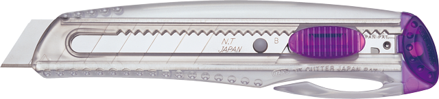 NT CUTTER 日本 透明款 美工刀 輕量耐用 美工刀 裁切